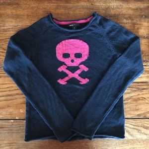 Gap Kids Skull and Crossbones Sweater, EUC XL 12